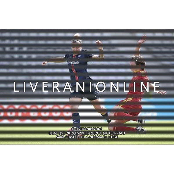 Anje MITTAG / Manon ALARD - 30.08.2015 - PSG / Rodez - 1ere journee D1 Feminine Photo : Nolwenn Le Gouic / Icon Sport AG ALDO LIVERANI SAS ONLY ITALY