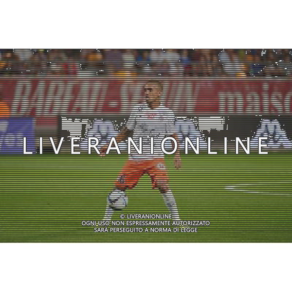 Joris MARVEAUX - 29.08.2015 - Troyes / Montpellier - 4eme journee de Ligue 1 Photo : Dave Winter / Icon Sport AG ALDO LIVERANI SAS ONLY ITALY