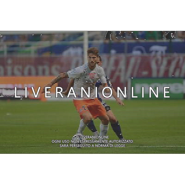 Paul LASNE - 29.08.2015 - Troyes / Montpellier - 4eme journee de Ligue 1 Photo : Dave Winter / Icon Sport AG ALDO LIVERANI SAS ONLY ITALY