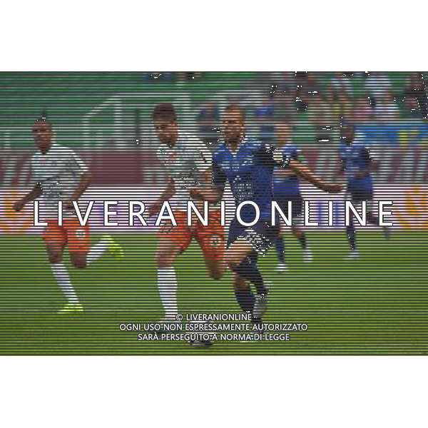 Stephane DARBION / Paul LASNE - 29.08.2015 - Troyes / Montpellier - 4eme journee de Ligue 1 Photo : Dave Winter / Icon Sport AG ALDO LIVERANI SAS ONLY ITALY