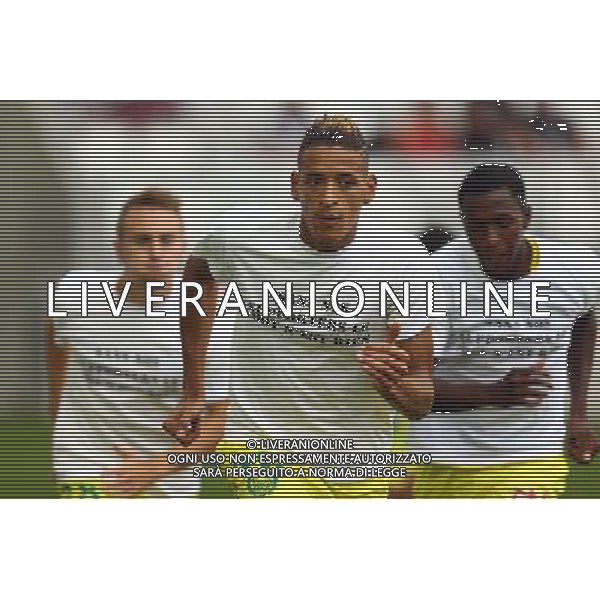 Yacine Bammou / Maillot protestation - 30.08.2015 - Bordeaux / Nantes - 4eme journee de Ligue 1 Photo : Manuel Blondeau / Icon Sport *** Local Caption *** AG ALDO LIVERANI SAS ONLY ITALY *** Local Caption *** AG ALDO LIVERANI SAS ONLY ITALY