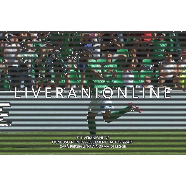 JOIE DE Valentin EYSSERIC - 30.08.2015 - Saint Etienne / Bastia - 4eme journee de Ligue 1 Photo : Jean Paul Thomas / Icon Sport AG ALDO LIVERANI SAS ONLY ITALY