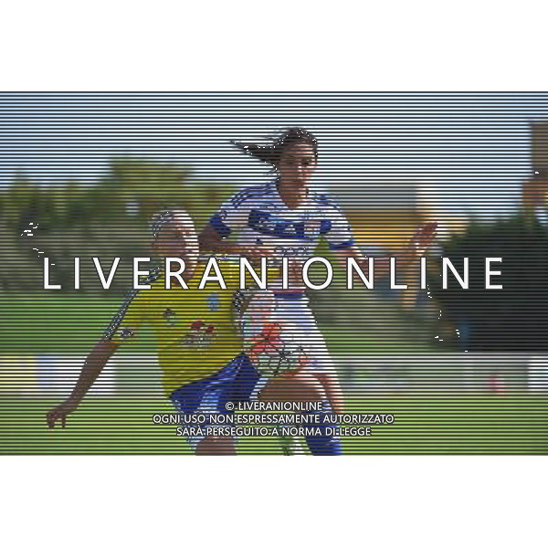 PAPRZYCKI / Louisa NECIB - 30.08.2015 - VGA Saint Maur / Lyon - 1eme journee de 1er Division feminine Photo : Dave Winter / Icon Sport *** Local Caption *** AG ALDO LIVERANI SAS ONLY ITALY *** Local Caption *** AG ALDO LIVERANI SAS ONLY ITALY