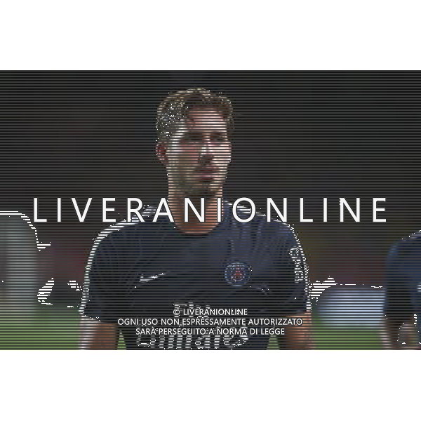 Kevin Trapp - 30.08.2015 - Monaco / PSG - 4eme journee de Ligue 1 Photo : Serge Haouzi / Icon Sport AG ALDO LIVERANI SAS ONLY ITALY