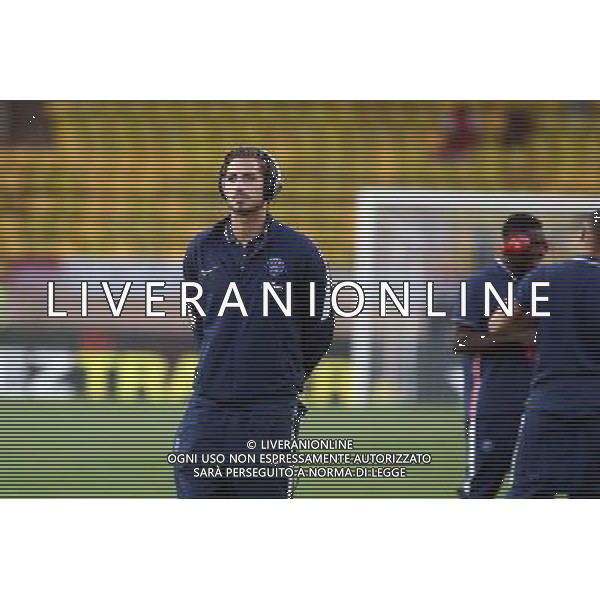 Kevin Trapp - 30.08.2015 - Monaco / PSG - 4eme journee de Ligue 1 Photo : Serge Haouzi / Icon Sport AG ALDO LIVERANI SAS ONLY ITALY