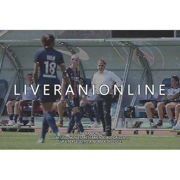 Farid BENSTITI / Kosovare ASLLANI - 30.08.2015 - PSG / Rodez - 1ere journee D1 Feminine Photo : Nolwenn Le Gouic / Icon Sport AG ALDO LIVERANI SAS ONLY ITALY