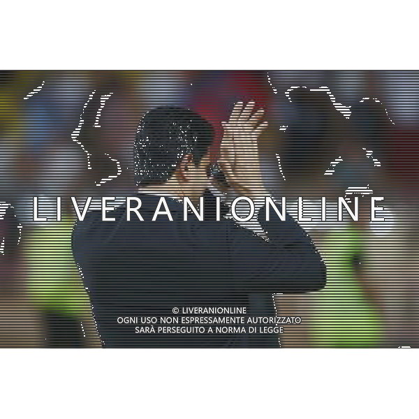 Nasser Al Khelaifi - 30.08.2015 - Monaco / PSG - 4eme journee de Ligue 1 Photo : Serge Haouzi / Icon Sport /AGENZIA ALDO LIVERANI Sas - ITALY ONLY - EDITORIAL USE ONLY