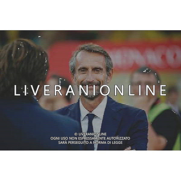 Jean Claude Blanc - 30.08.2015 - Monaco / PSG - 4eme journee de Ligue 1 Photo : Serge Haouzi / Icon Sport /AGENZIA ALDO LIVERANI Sas - ITALY ONLY - EDITORIAL USE ONLY