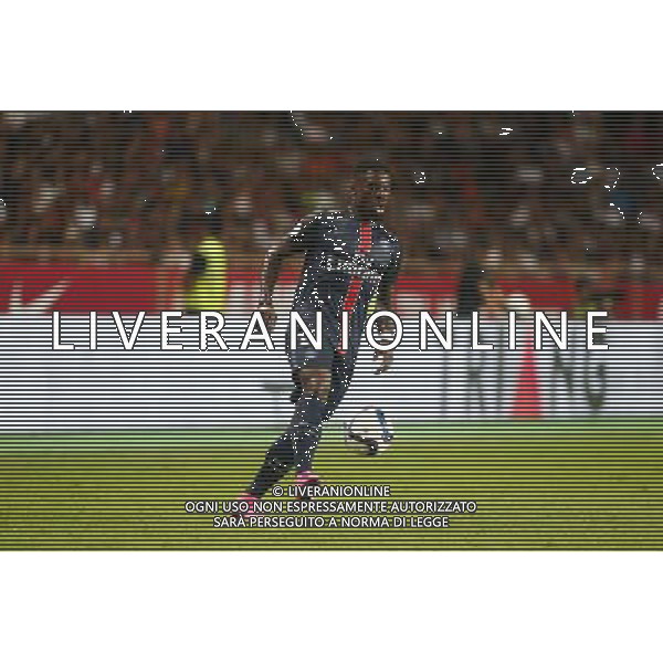 Serge Aurier - 30.08.2015 - Monaco / PSG - 4eme journee de Ligue 1 Photo : Serge Haouzi / Icon Sport /AGENZIA ALDO LIVERANI Sas - ITALY ONLY - EDITORIAL USE ONLY
