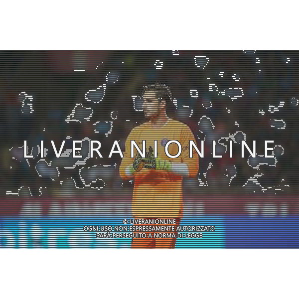 Kevin Trapp - 30.08.2015 - Monaco / PSG - 4eme journee de Ligue 1 Photo : Serge Haouzi / Icon Sport /AGENZIA ALDO LIVERANI Sas - ITALY ONLY - EDITORIAL USE ONLY