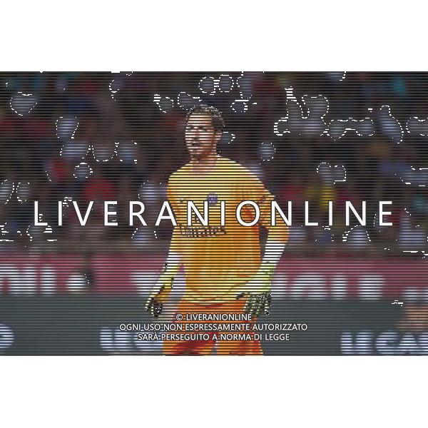 Kevin Trapp - 30.08.2015 - Monaco / PSG - 4eme journee de Ligue 1 Photo : Serge Haouzi / Icon Sport /AGENZIA ALDO LIVERANI Sas - ITALY ONLY - EDITORIAL USE ONLY