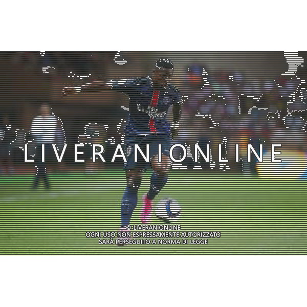 Serge Aurier - 30.08.2015 - Monaco / PSG - 4eme journee de Ligue 1 Photo : Serge Haouzi / Icon Sport /AGENZIA ALDO LIVERANI Sas - ITALY ONLY - EDITORIAL USE ONLY