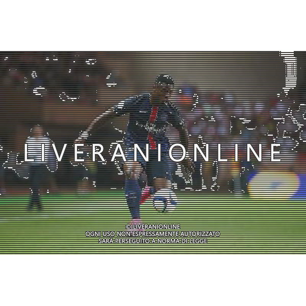 Serge Aurier - 30.08.2015 - Monaco / PSG - 4eme journee de Ligue 1 Photo : Serge Haouzi / Icon Sport /AGENZIA ALDO LIVERANI Sas - ITALY ONLY - EDITORIAL USE ONLY