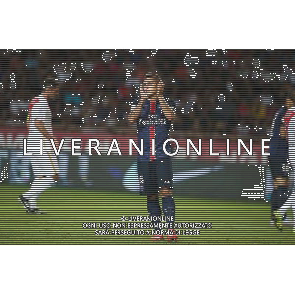 Marco Verratti - 30.08.2015 - Monaco / PSG - 4eme journee de Ligue 1 Photo : Serge Haouzi / Icon Sport /AGENZIA ALDO LIVERANI Sas - ITALY ONLY - EDITORIAL USE ONLY