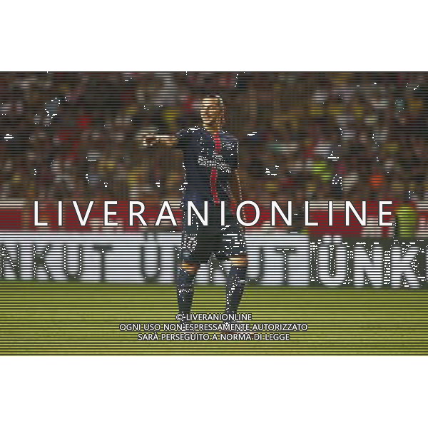 Zlatan Ibrahimovic - 30.08.2015 - Monaco / PSG - 4eme journee de Ligue 1 Photo : Serge Haouzi / Icon Sport /AGENZIA ALDO LIVERANI Sas - ITALY ONLY - EDITORIAL USE ONLY