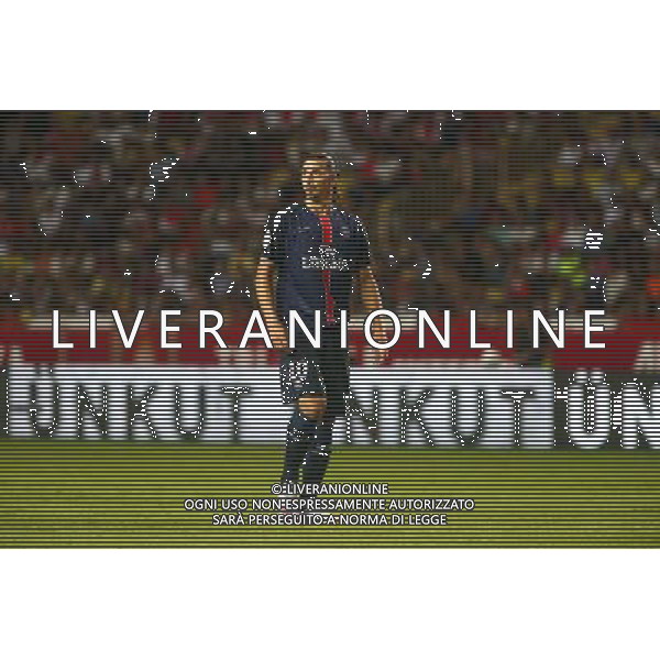 Zlatan Ibrahimovic - 30.08.2015 - Monaco / PSG - 4eme journee de Ligue 1 Photo : Serge Haouzi / Icon Sport /AGENZIA ALDO LIVERANI Sas - ITALY ONLY - EDITORIAL USE ONLY