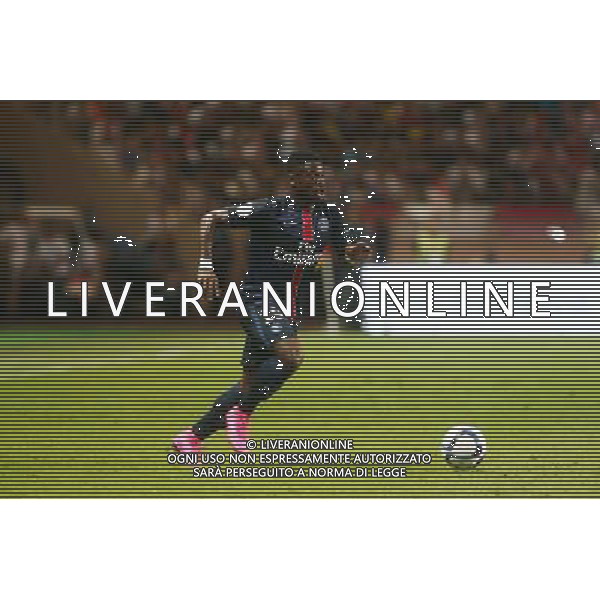 Serge Aurier - 30.08.2015 - Monaco / PSG - 4eme journee de Ligue 1 Photo : Serge Haouzi / Icon Sport /AGENZIA ALDO LIVERANI Sas - ITALY ONLY - EDITORIAL USE ONLY