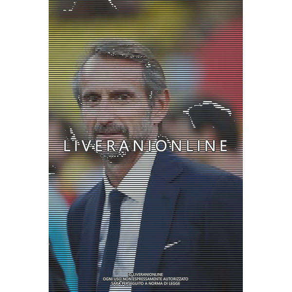 Jean Claude Blanc - 30.08.2015 - Monaco / PSG - 4eme journee de Ligue 1 Photo : Serge Haouzi / Icon Sport /AGENZIA ALDO LIVERANI Sas - ITALY ONLY - EDITORIAL USE ONLY