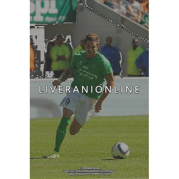 Nolan ROUX - 30.08.2015 - Saint Etienne / Bastia - 4eme journee de Ligue 1 Photo : Jean Paul Thomas / Icon Sport /AGENZIA ALDO LIVERANI Sas - ITALY ONLY - EDITORIAL USE ONLY