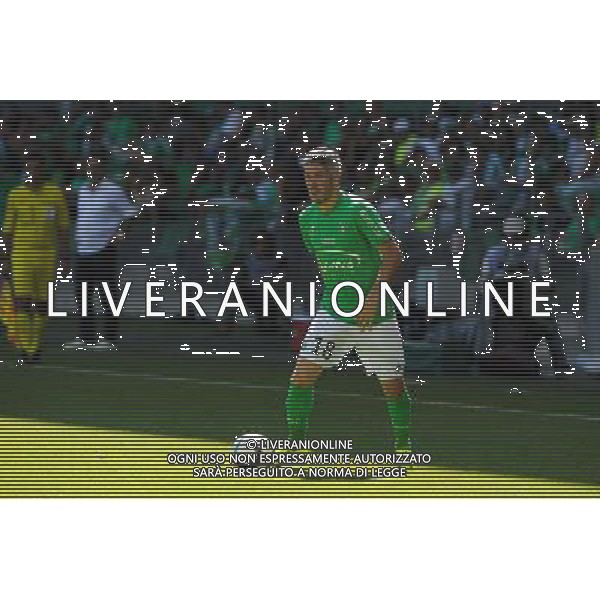 Fabien LEMOINE - 30.08.2015 - Saint Etienne / Bastia - 4eme journee de Ligue 1 Photo : Jean Paul Thomas / Icon Sport /AGENZIA ALDO LIVERANI Sas - ITALY ONLY - EDITORIAL USE ONLY