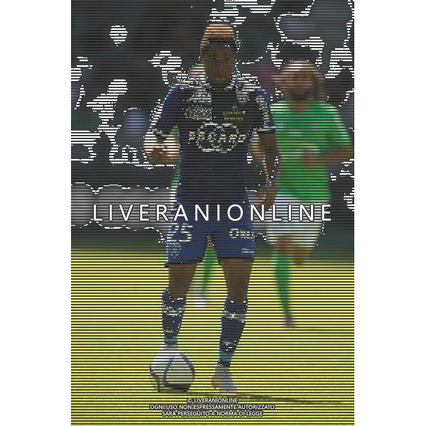 Francois KAMANO - 30.08.2015 - Saint Etienne / Bastia - 4eme journee de Ligue 1 Photo : Jean Paul Thomas / Icon Sport /AGENZIA ALDO LIVERANI Sas - ITALY ONLY - EDITORIAL USE ONLY