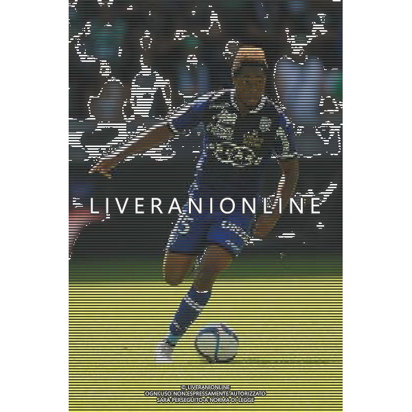 Francois KAMANO - 30.08.2015 - Saint Etienne / Bastia - 4eme journee de Ligue 1 Photo : Jean Paul Thomas / Icon Sport /AGENZIA ALDO LIVERANI Sas - ITALY ONLY - EDITORIAL USE ONLY
