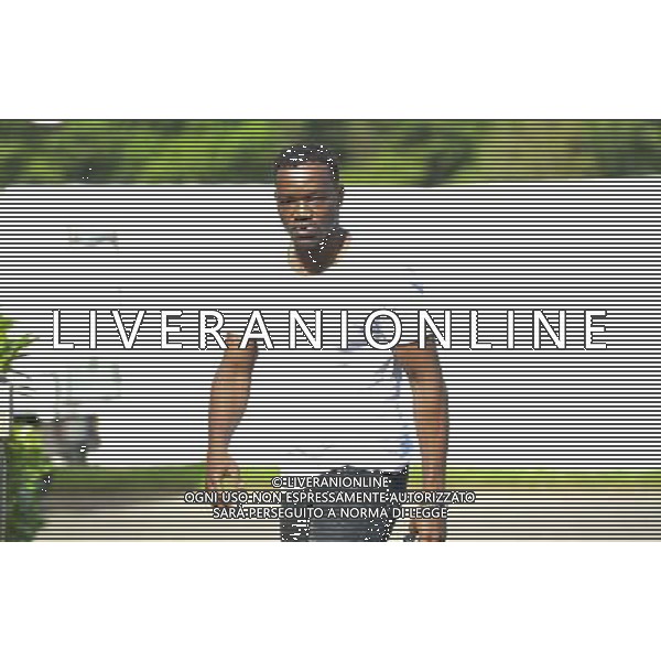 Steve MANDANDA - 31.08.2015 -Equipe de France de Football - Arrivee a Clairefontaine Photo : Dave Winter / Icon Sport /AGENZIA ALDO LIVERANI Sas - ITALY ONLY - EDITORIAL USE ONLY - NAZIONALE DI CALCIO DELLA FRANCIA