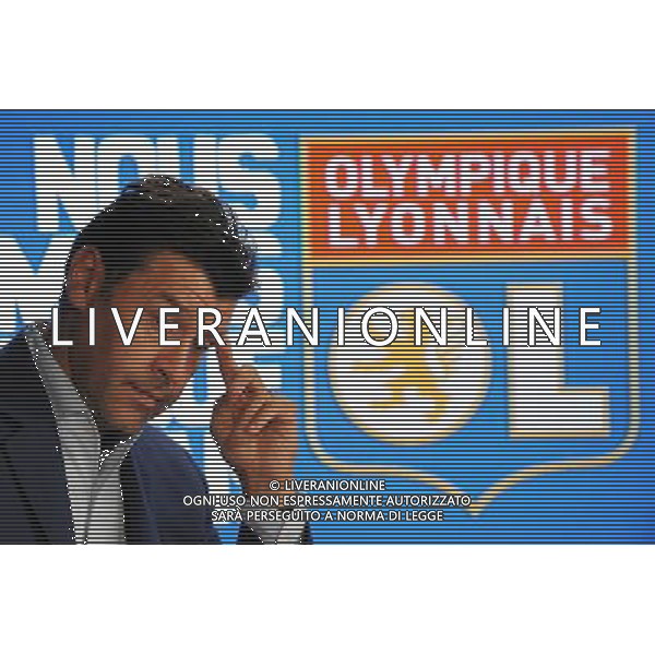 Hubert FOURNIER - 30.08.2015 - Presentation nouveau joueur de Lyon - Ligue 1 2015/2016 Photo : Jean Paul Thomas / Icon Sport AG ALDO LIVERANI SAS ONLY ITALY