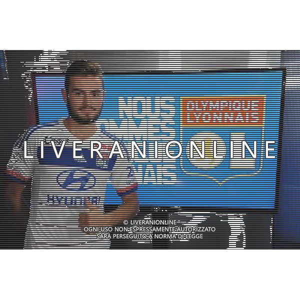 Lucas TOUSART - 30.08.2015 - Presentation nouveau joueur de Lyon - Ligue 1 2015/2016 Photo : Jean Paul Thomas / Icon Sport AG ALDO LIVERANI SAS ONLY ITALY