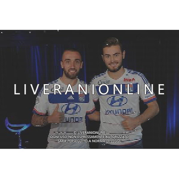 Sergi DARDER / Lucas TOUSART - 30.08.2015 - Presentation nouveau joueur de Lyon - Ligue 1 2015/2016 Photo : Jean Paul Thomas / Icon Sport AG ALDO LIVERANI SAS ONLY ITALY