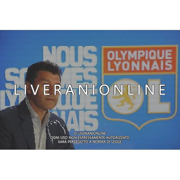 Hubert FOURNIER - 30.08.2015 - Presentation nouveau joueur de Lyon - Ligue 1 2015/2016 Photo : Jean Paul Thomas / Icon Sport *** Local Caption *** AG ALDO LIVERANI SAS ONLY ITALY *** Local Caption *** AG ALDO LIVERANI SAS ONLY ITALY