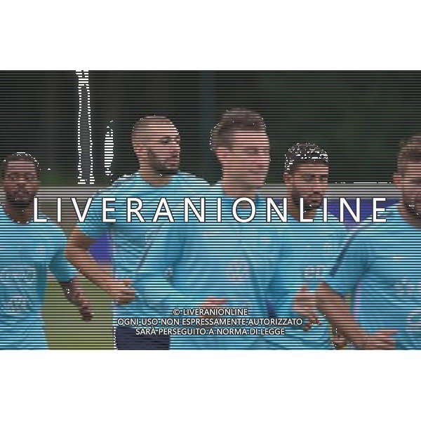 Karim BENZEMA / Nabil FEKIR - 31.08.2015 -Equipe de France de Football - Entrainement -Clairefontaine Photo : Dave Winter / Icon Sport AG ALDO LIVERANI SAS ONLY ITALY