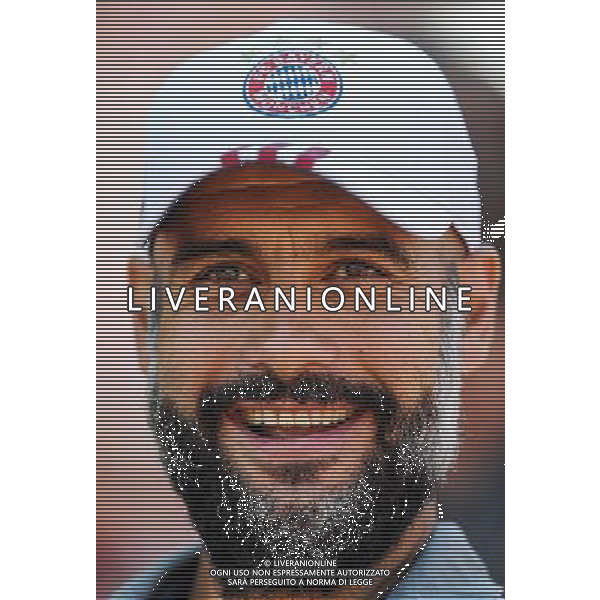 Pep Guardiola - 29.08.2015 - Bayern Munich / Bayer Leverkusen - 3eme journee de Bundesliga Photo : Firo / Icon Sport AG ALDOL IVERANI SAS