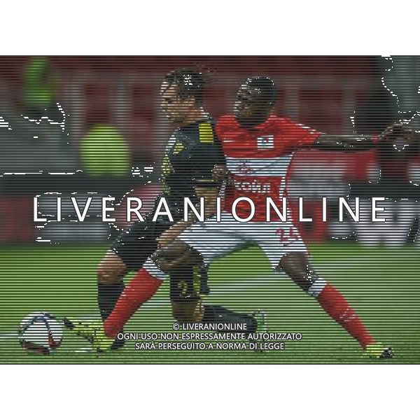 Andrei Yeshchenko / Quincy Promes - 29.08.2015 - Anzhi Makhachkala / Spartak Moscou - 7eme journee de premier league Photo : Ria Novosti / Icon Sport AG ALDO LIVERANI SAS ONLY ITALY
