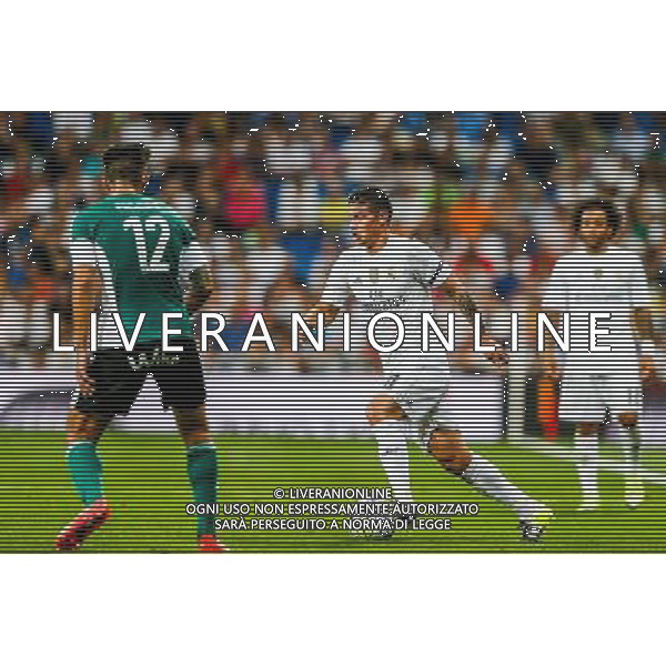 James Rodriguez - 29.08.2015 - Real Madrid / Betis Seville - 2eme journee de Liga Photo : Enrique de la Fuente / Shot for Press / Icon Sport AG ALDO LIVERANI SAS ONLY ITALY