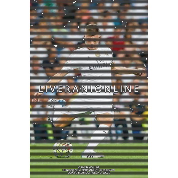 Toni Kroos - 29.08.2015 - Real Madrid / Betis Seville - 2eme journee de Liga Photo : Enrique de la Fuente / Shot for Press / Icon Sport AG ALDO LIVERANI SAS ONLY ITALY