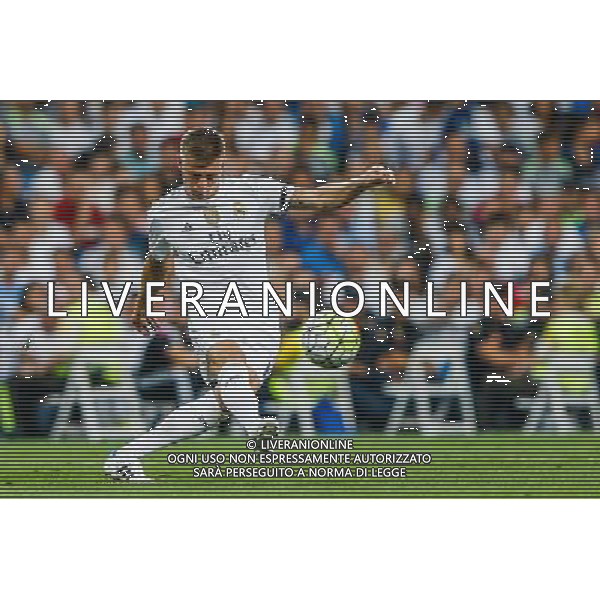 Toni Kroos - 29.08.2015 - Real Madrid / Betis Seville - 2eme journee de Liga Photo : Enrique de la Fuente / Shot for Press / Icon Sport AG ALDO LIVERANI SAS ONLY ITALY