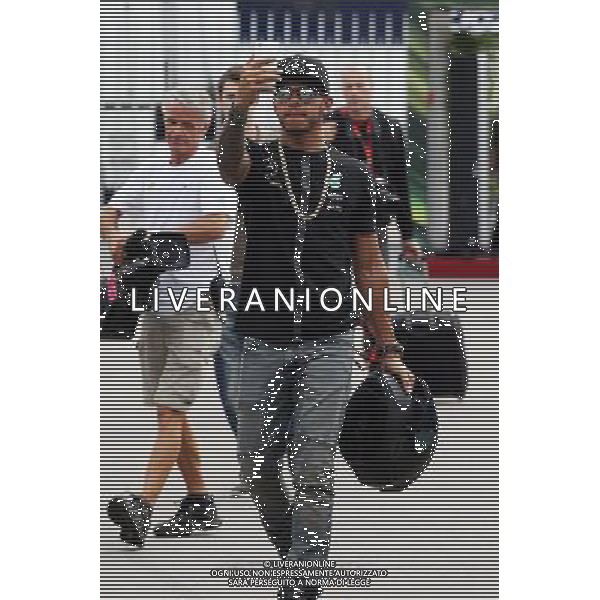 Lewis Hamilton (GBR) Mercedes AMG F1. 03.09.2015. Formula 1 World Championship, Rd 12, Italian Grand Prix, Monza, Italy, Preparation Day. AG ALDO LIVERANI SAS ONLY ITALY