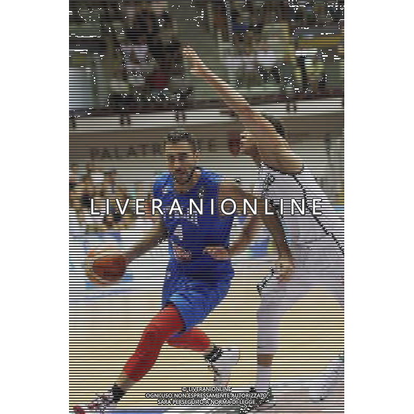 29-08-2015 TORNEO INTERNAZIONALE DI BASKET ITALIA MICHIGAN UNIVERSITY A TRIESTE NELLA FOTO PIETRO ARADORI FOTO PAOLA GARBUIO-AG ALDO LIVERANI SAS