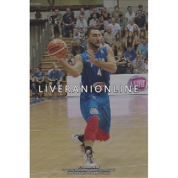29-08-2015 TORNEO INTERNAZIONALE DI BASKET ITALIA MICHIGAN UNIVERSITY A TRIESTE NELLA FOTO PIETRO ARADORI FOTO PAOLA GARBUIO-AG ALDO LIVERANI SAS