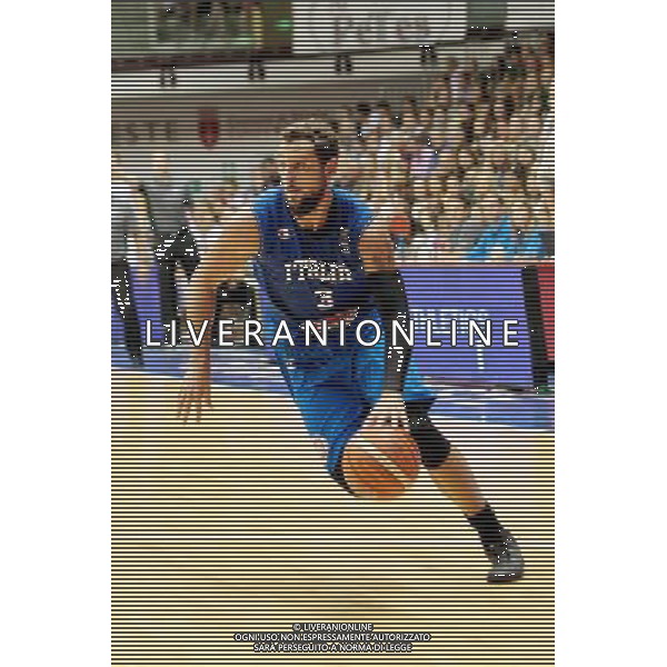 29-08-2015 TORNEO INTERNAZIONALE DI BASKET ITALIA MICHIGAN UNIVERSITY A TRIESTE NELLA FOTO MARCO BELINELLI FOTO PAOLA GARBUIO-AG ALDO LIVERANI SAS