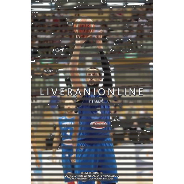 29-08-2015 TORNEO INTERNAZIONALE DI BASKET ITALIA MICHIGAN UNIVERSITY A TRIESTE NELLA FOTO MARCO BELINELLI FOTO PAOLA GARBUIO-AG ALDO LIVERANI SAS