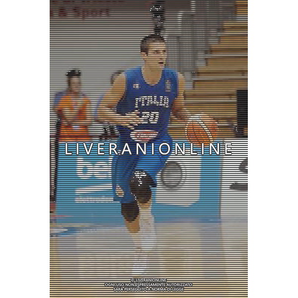 29-08-2015 TORNEO INTERNAZIONALE DI BASKET ITALIA MICHIGAN UNIVERSITY A TRIESTE NELLA FOTO ANDREA CINCIARINI FOTO PAOLA GARBUIO-AG ALDO LIVERANI SAS