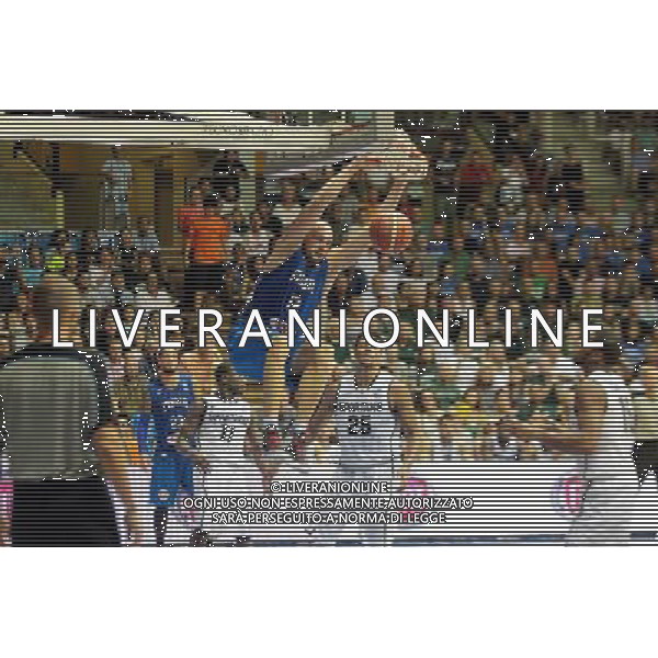 29-08-2015 TORNEO INTERNAZIONALE DI BASKET ITALIA MICHIGAN UNIVERSITY A TRIESTE NELLA FOTO CUSIN MARCO FOTO PAOLA GARBUIO-AG ALDO LIVERANI SAS