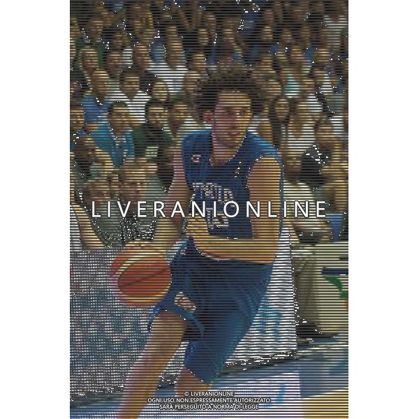 29-08-2015 TORNEO INTERNAZIONALE DI BASKET ITALIA MICHIGAN UNIVERSITY A TRIESTE NELLA FOTO AMEDEO DELLA VALLE FOTO PAOLA GARBUIO-AG ALDO LIVERANI SAS