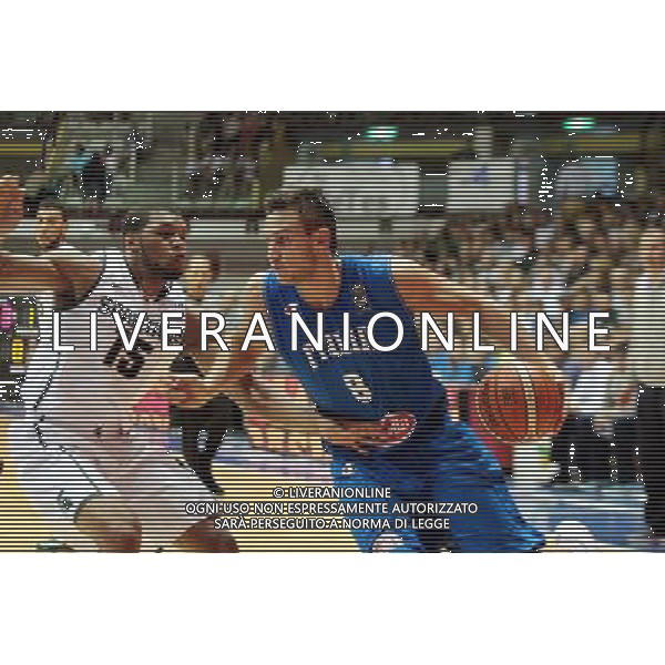 29-08-2015 TORNEO INTERNAZIONALE DI BASKET ITALIA MICHIGAN UNIVERSITY A TRIESTE NELLA FOTO GALLINARI DANILO FOTO PAOLA GARBUIO-AG ALDO LIVERANI SAS