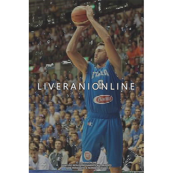 29-08-2015 TORNEO INTERNAZIONALE DI BASKET ITALIA MICHIGAN UNIVERSITY A TRIESTE NELLA FOTO GALLINARI DANILO FOTO PAOLA GARBUIO-AG ALDO LIVERANI SAS