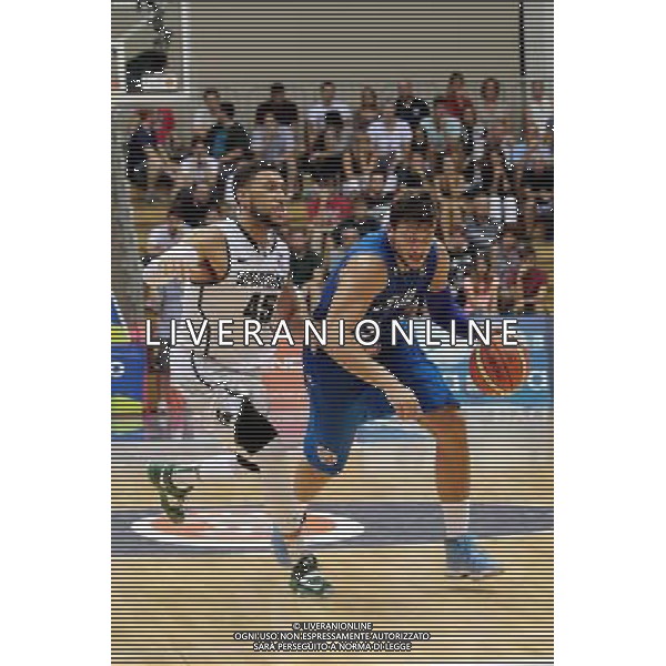 29-08-2015 TORNEO INTERNAZIONALE DI BASKET ITALIA MICHIGAN UNIVERSITY A TRIESTE NELLA FOTO ALESSANDRO GENTILE FOTO PAOLA GARBUIO-AG ALDO LIVERANI SAS