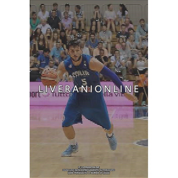 29-08-2015 TORNEO INTERNAZIONALE DI BASKET ITALIA MICHIGAN UNIVERSITY A TRIESTE NELLA FOTO ALESSANDRO GENTILE FOTO PAOLA GARBUIO-AG ALDO LIVERANI SAS