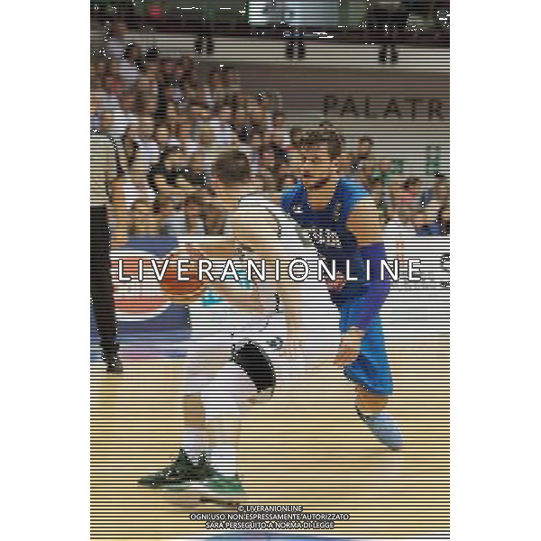 29-08-2015 TORNEO INTERNAZIONALE DI BASKET ITALIA MICHIGAN UNIVERSITY A TRIESTE NELLA FOTO ALESSANDRO GENTILE FOTO PAOLA GARBUIO-AG ALDO LIVERANI SAS